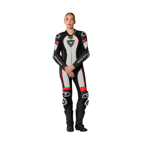 TUTE XENA 4 LADIES BIANCO NEON ROSSO | REV'IT