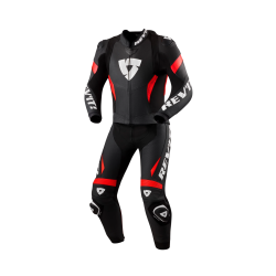 TUTE ARGON 3 DIVISA NERO NEON ROSSO | REV'IT