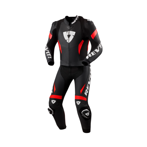 TUTE ARGON 3 DIVISA NERO NEON ROSSO | REV'IT