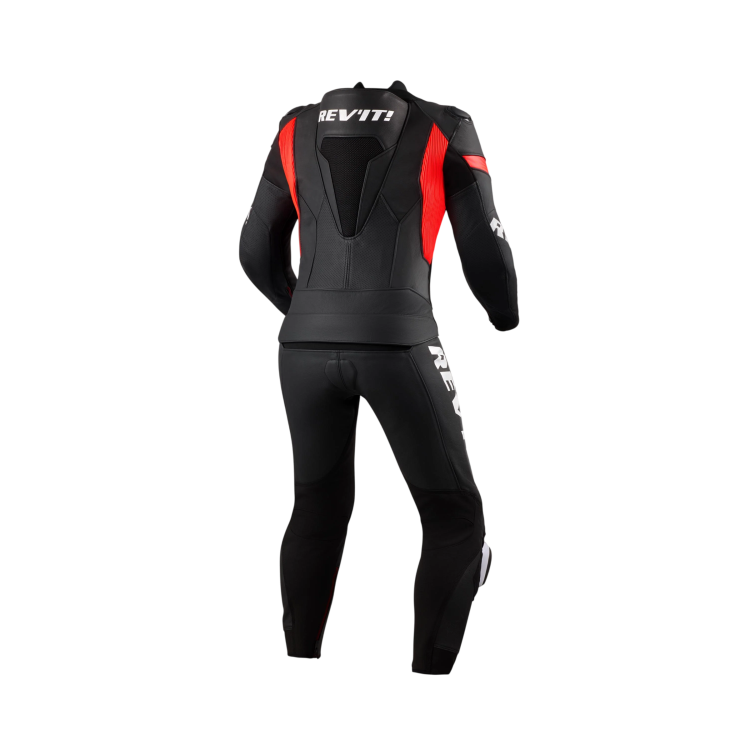 TUTE ARGON 3 DIVISA NERO NEON ROSSO | REV'IT