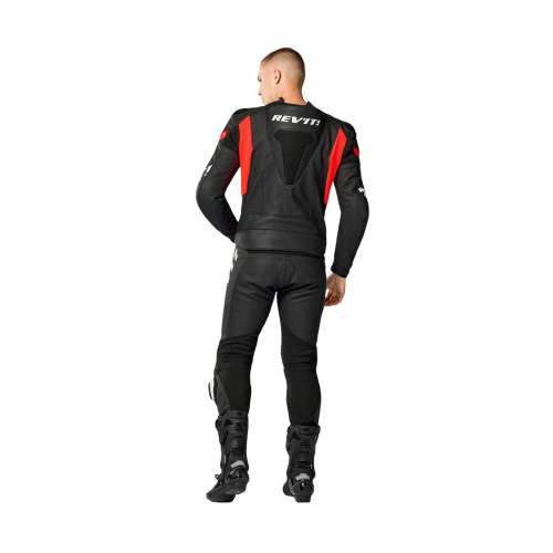 TUTE ARGON 3 DIVISA NERO NEON ROSSO | REV'IT