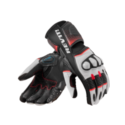 GUANTI XENA 4 LADIES BIANCO NEON ROSSO | REV'IT