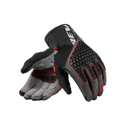 GUANTI MANGROVE 2 GRIGIO ROSSO | REV'IT