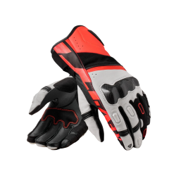 GUANTI RSR 5 BIANCO NEON ROSSO | REV'IT