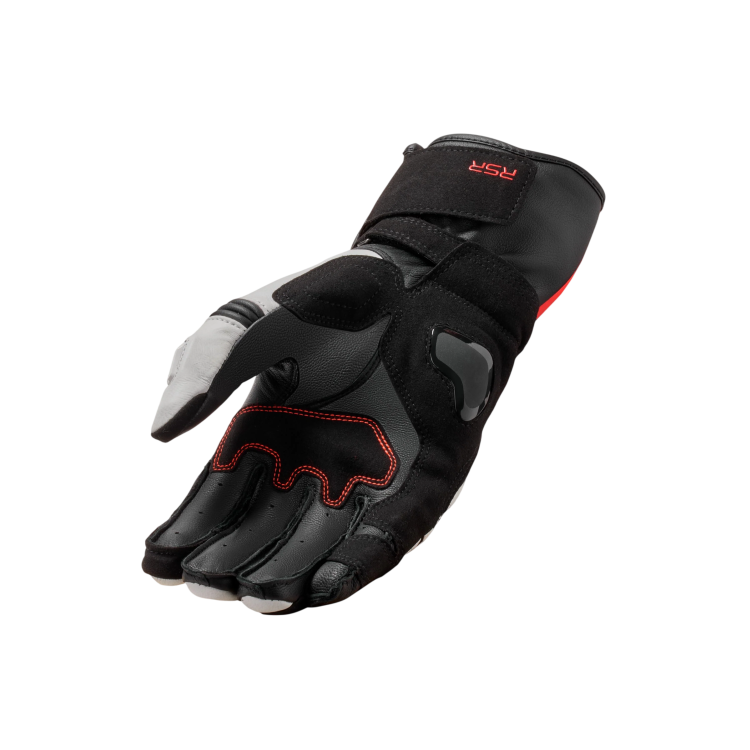 GUANTI RSR 5 BIANCO NEON ROSSO | REV'IT
