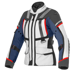 GIACCA SAVANA-4 WP LADY | BLU NAVY/ROSSO | CLOVER