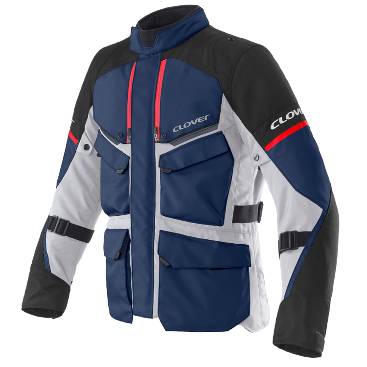 GIACCA SCOUT-5 WP | BLU NAVY/ROSSO | CLOVER
