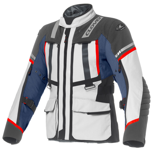 GIACCA SAVANA-4 WP | BLU NAVY/ROSSO | CLOVER