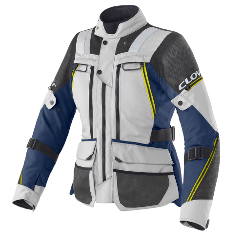 GIACCA OUTLAND-3 WP LADY | BLU NAVY/GIALLO | CLOVER