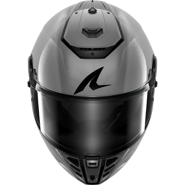 CASCO INTEGRALE SPARTAN RS SPEED-TECH SILVER WHITE BLACK | SHARK