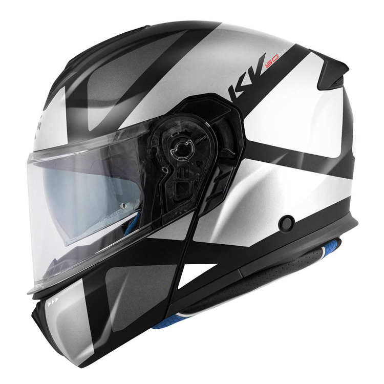 CASCO MODULARE KAPPA KV50F GALAXY NERO OPACO / TITANIO / BIANCO | KAPPA