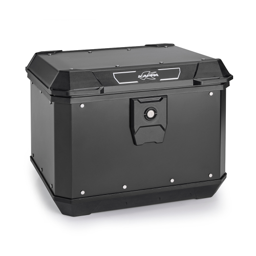 BAULETTO MONOLOCK 50LT ALLUMINIO NERO | KMX500B | KAPPA