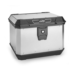 BAULETTO MONOLOCK 50LT ALLUMINIO NATURALE | KMX500A | KAPPA