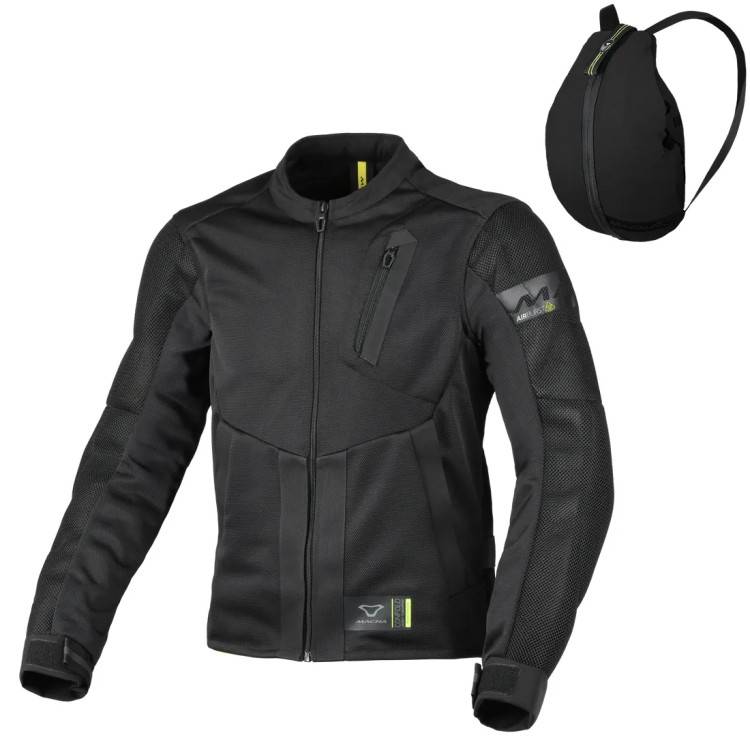 GIACCA DA MOTO TORIDO NERO | MACNA