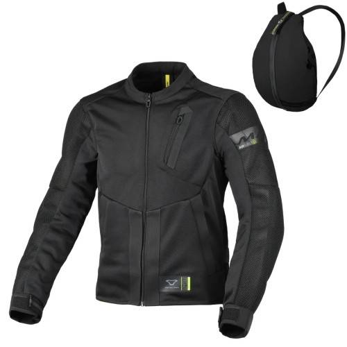 GIACCA DA MOTO TORIDO NERO | MACNA