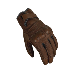 GUANTI MOTO BOLD STAMPA MARRONE | MACNA