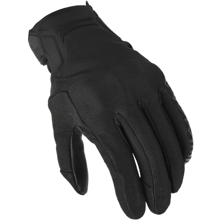 GUANTI MOTO OBTAIN PELLE NERO | MACNA