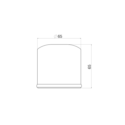 0313827 RED CHILLI OIL FILTER FILTRO OLIO | MALOSSI