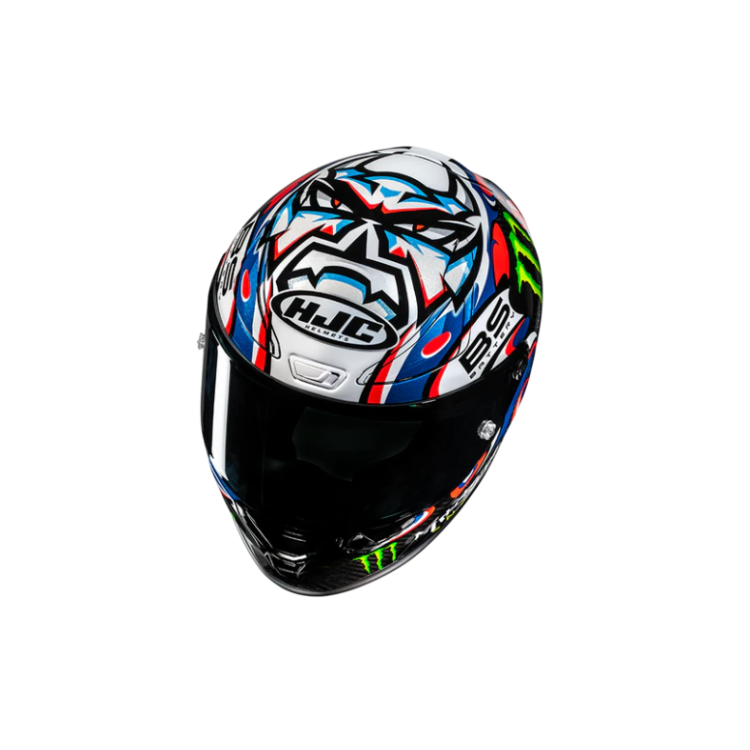 CASCO INTEGRALE RPHA1 V2 CARBON QUARTARARO LE MANS 3 MC21 | HJC HELMETS