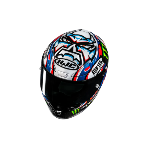 CASCO INTEGRALE RPHA1 V2 CARBON QUARTARARO LE MANS 3 MC21 | HJC HELMETS