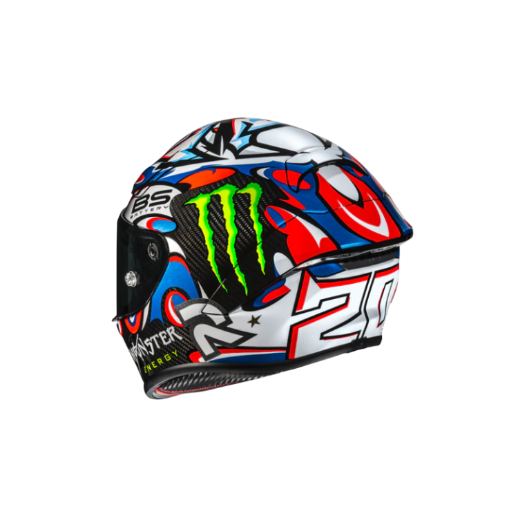 CASCO INTEGRALE RPHA1 V2 CARBON QUARTARARO LE MANS 3 MC21 | HJC HELMETS