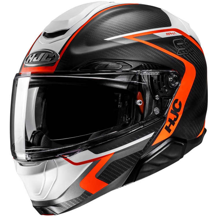 CASCO MODULARE RPHA91 CARBON LAGOS MC6HSF | HJC HELMETS
