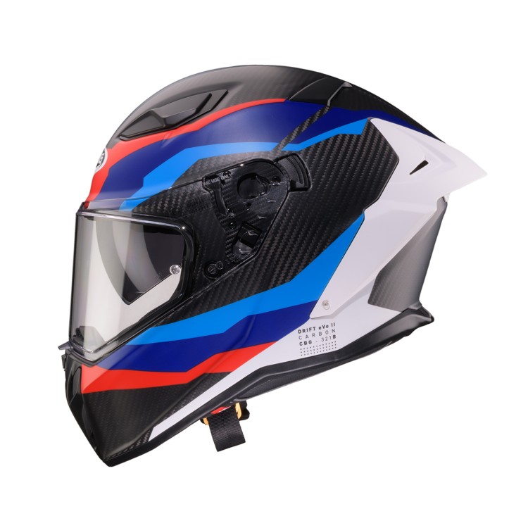 CASCO INTEGRALE DRIFT EVO II MATT CARBON MSPORT | CABERG