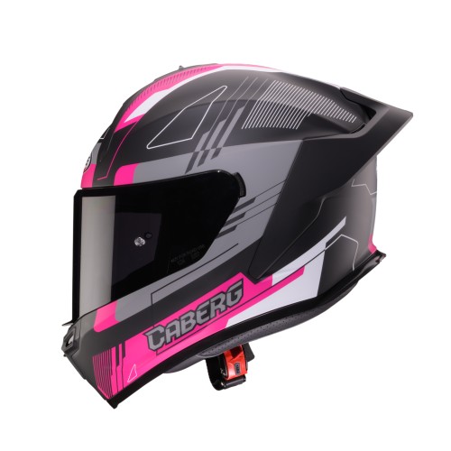 CASCO INTEGRALE ROXTER COLT MATT BLACK/FUCHSIA/WHITE | CABERG