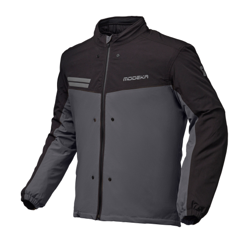 GIACCA ATLAZ GRIGIO SCURO/NERO | MODEKA