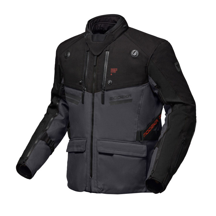 GIACCA ATLAZ GRIGIO SCURO/NERO | MODEKA