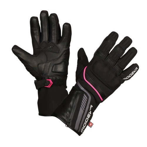 GUANTI MAKARI NERO/ROSA | MODEKA