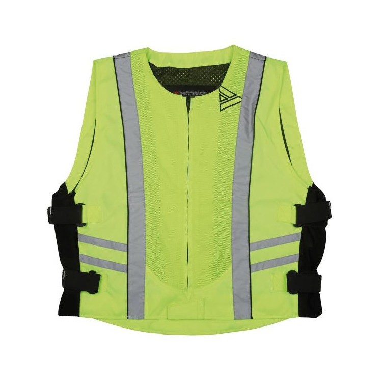 GILET ALTA VISIBILITÀ BASIC MESH GIALLO NEON | MODEKA
