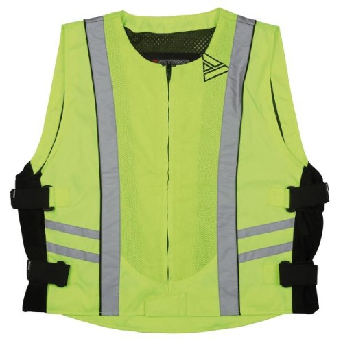 GILET ALTA VISIBILITÀ BASIC MESH GIALLO NEON | MODEKA