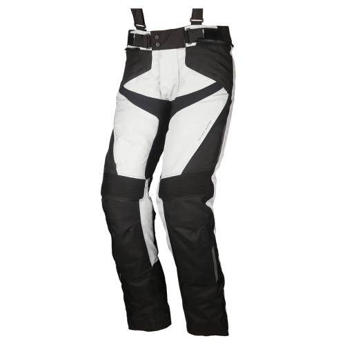 PANTALONI LONIC GRIGIO CHIARO/NERO | MODEKA