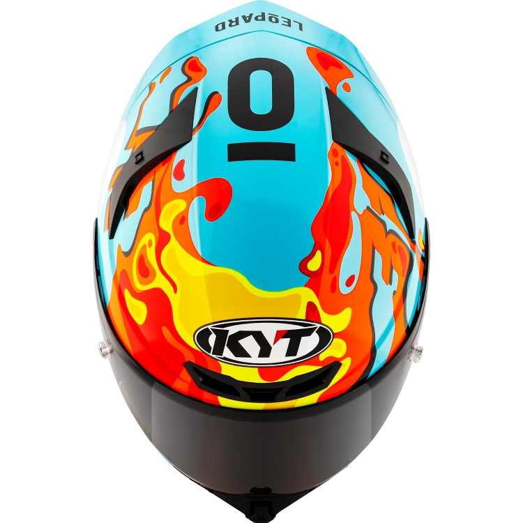 CASCO KYT TT-REVO LEOPARD REPLICA ARAGON /E11 | KYT