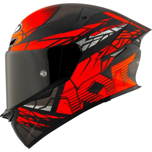 CASCO KYT TT-REVO COMBUSTION MATT RED /E06 | KYT