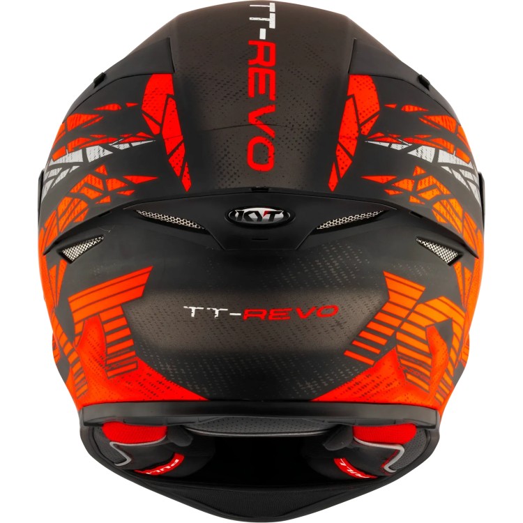 CASCO KYT TT-REVO COMBUSTION MATT RED /E06 | KYT