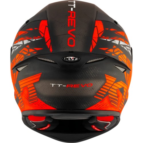 CASCO KYT TT-REVO COMBUSTION MATT RED /E06 | KYT