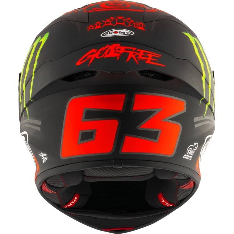 CASCO S1-XR GP BAGNAIA MONSTER REPL.2024 MATT- /E06-FIM | SUOMY