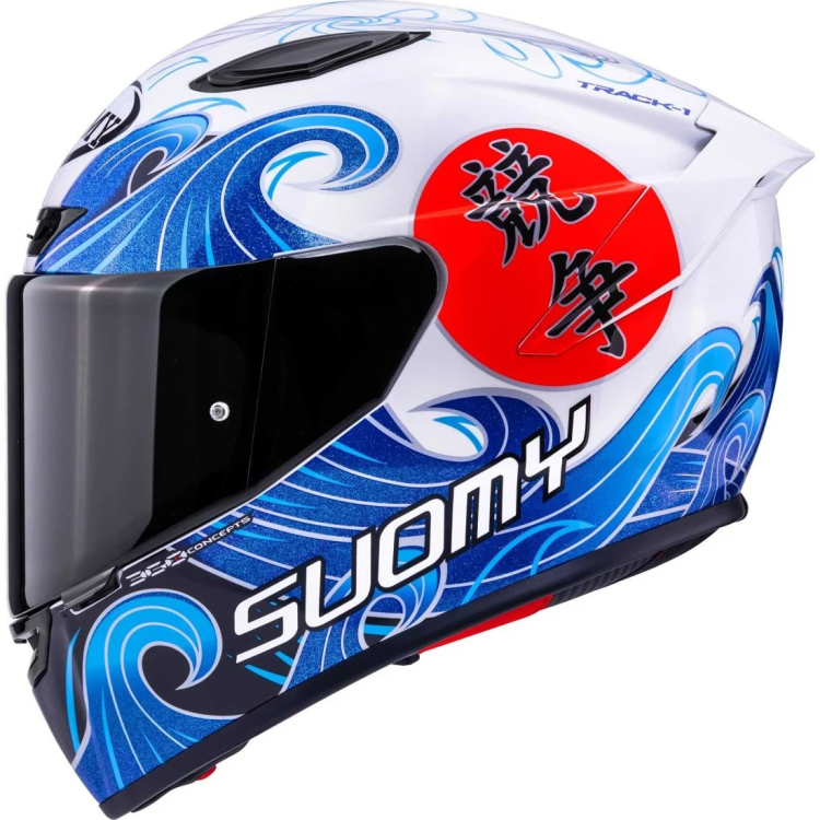 CASCO TRACK-1 WAVES WHITE /E06 | SUOMY