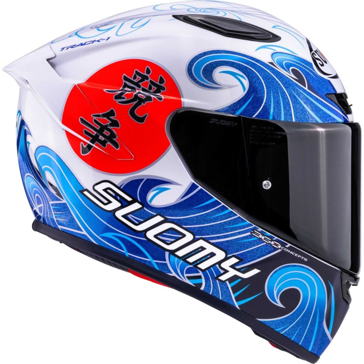 CASCO TRACK-1 WAVES WHITE /E06 | SUOMY