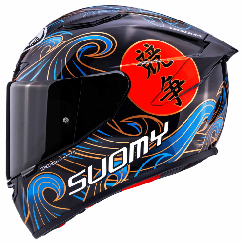 CASCO TRACK-1 WAVES BLACK /E06 | SUOMY