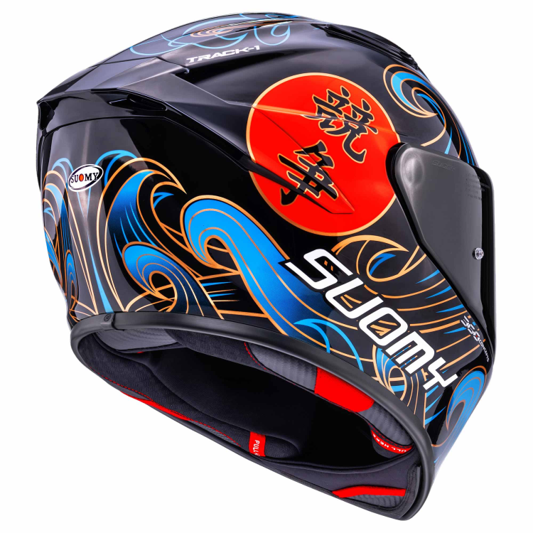 CASCO TRACK-1 WAVES BLACK /E06 | SUOMY