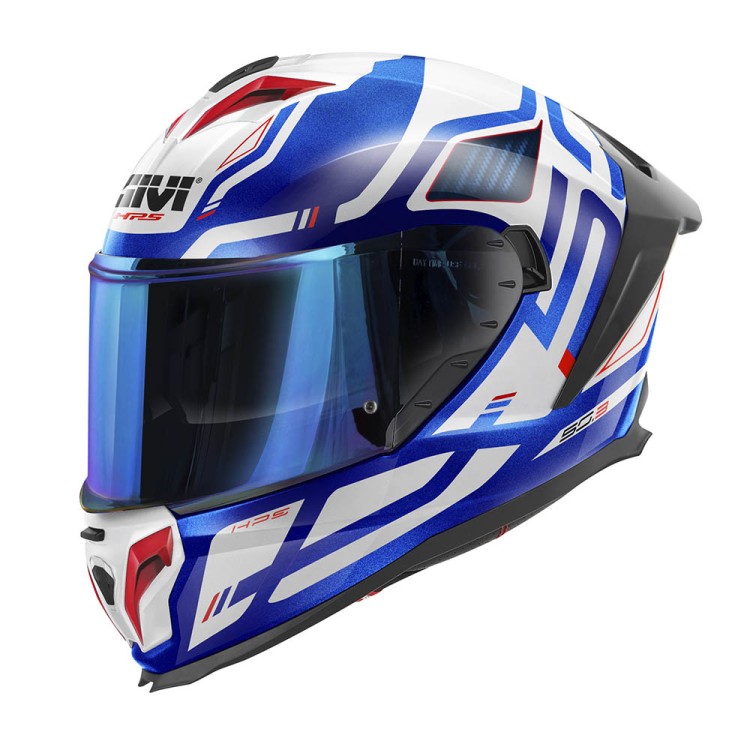 GIVI CASCO INTEGR. 50.3 QUASAR BIANCO/BLU | GIVI