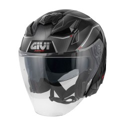 GIVI CASCO JET ABS X31F IMPACT NERO/ARGENTO | GIVI