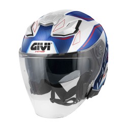 GIVI CASCO JET ABS X31F IMPACT BIANCO/BLU/ROSSO | GIVI
