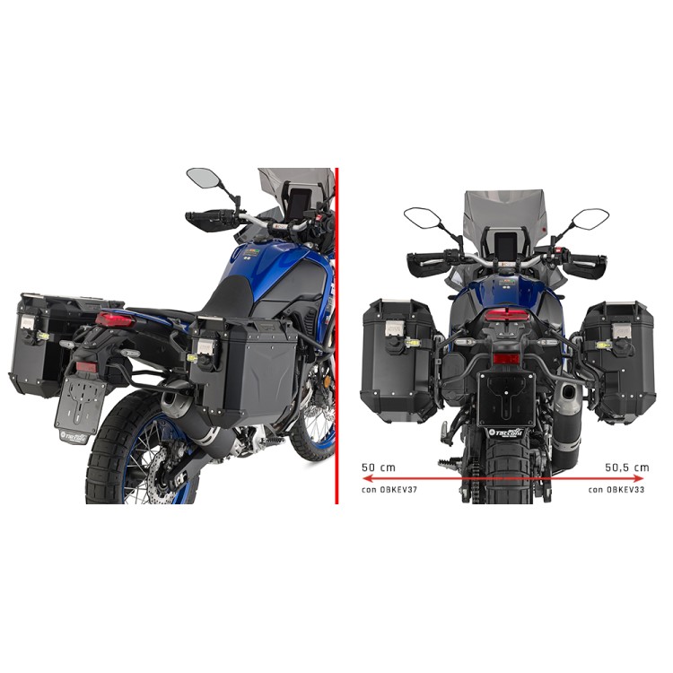 GIVI PORTA LATERALE SCARICO YAMAHA TENERE 700 (21-24) | GIVI