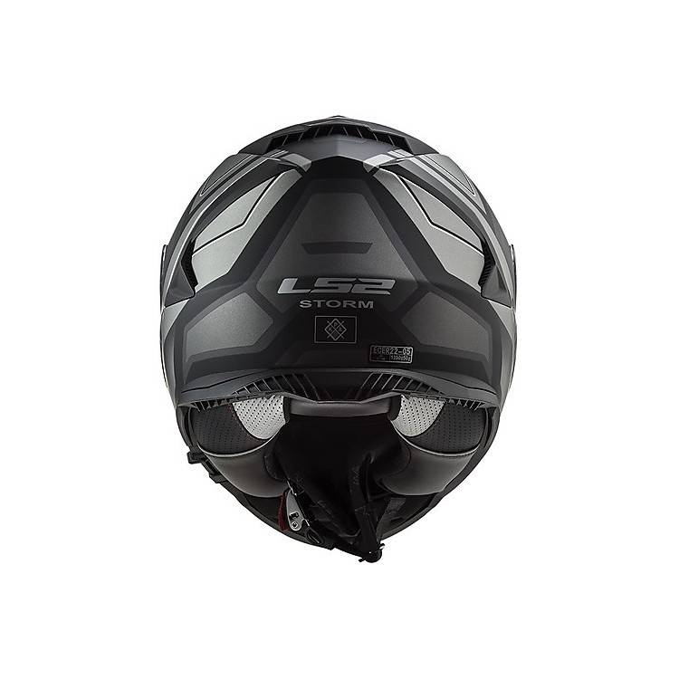 CASCO INTEGRALE LS2 FF800 STORM FASTER MATT TITANIUM