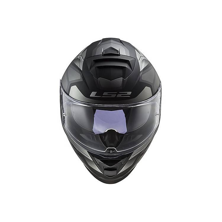 CASCO INTEGRALE LS2 FF800 STORM FASTER MATT TITANIUM