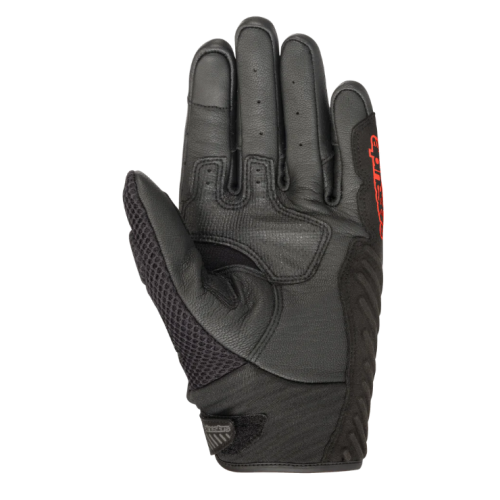 SMX-1 AIR V2 GLOVES BLACK RED FLUO | ALPINESTARS